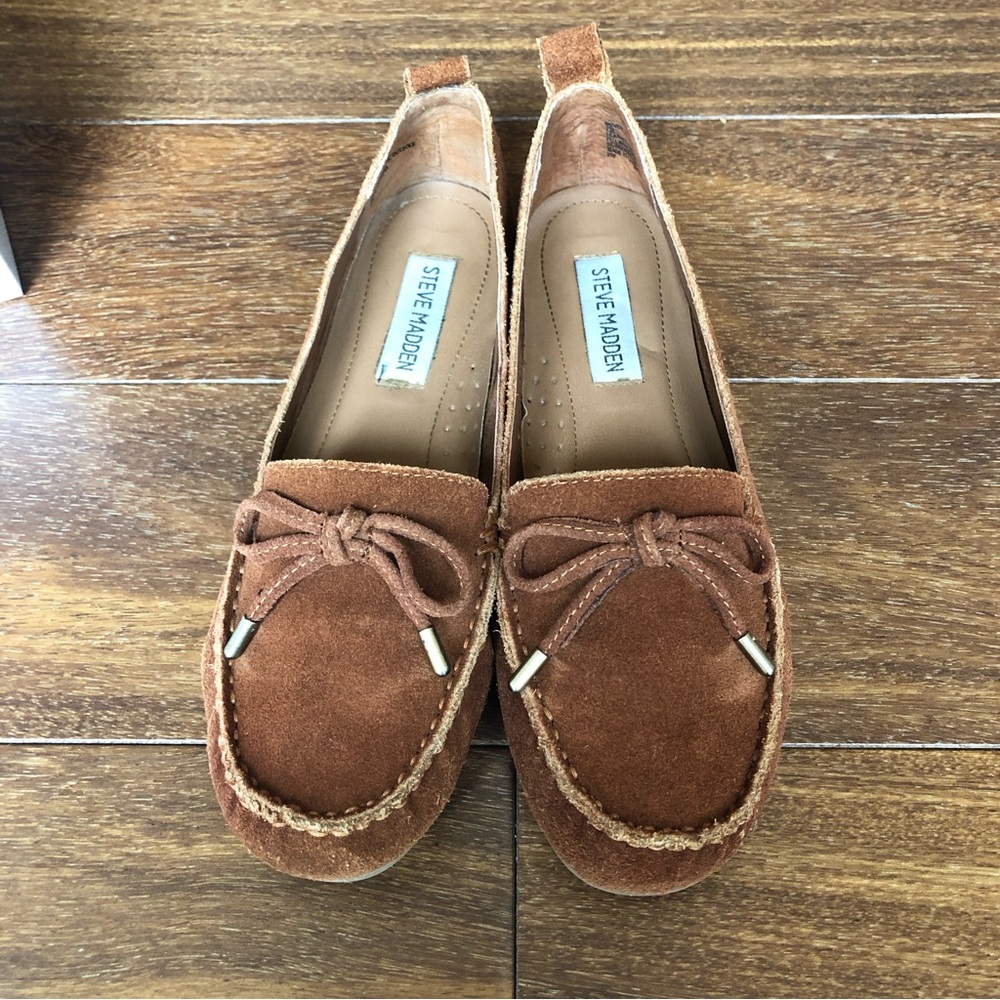 Steve Madden Weaverly Cognac Suede